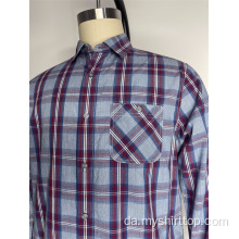 Multicolor Line Checkered Poplin Shirt